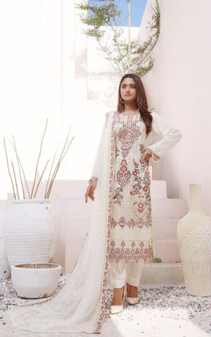 Hayat - Premium Semi Stitched Chiffon Collection – (DS – 03)