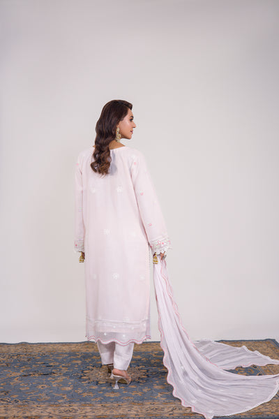 Grace Ready To Wear Luxry Chiffon Dress Soft Lilac