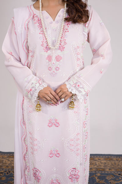 Grace Ready To Wear Luxry Chiffon Dress Soft Lilac