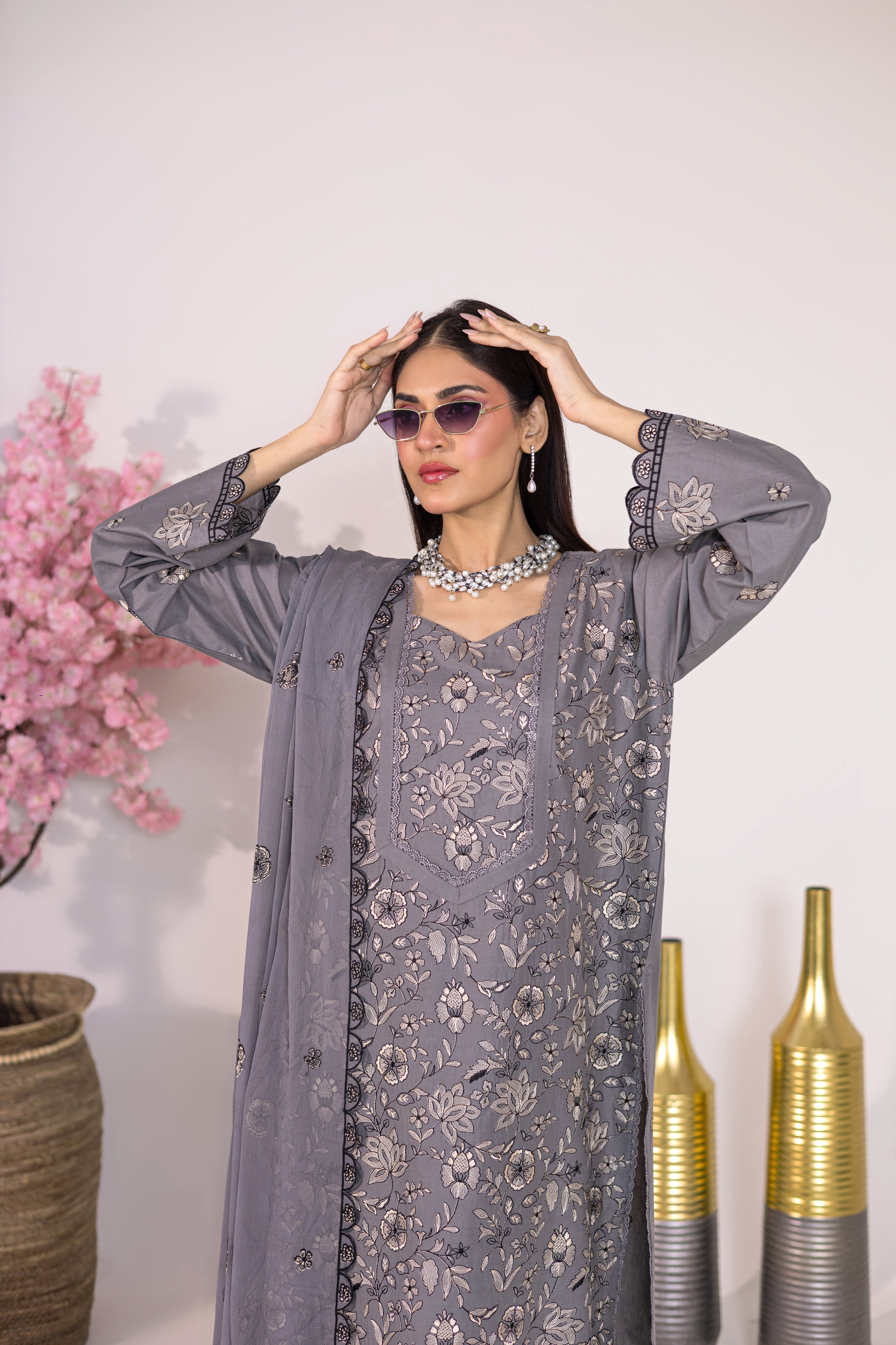 Khoobsurat VOL2 SLATE GREY