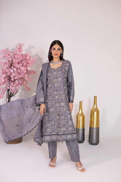 Khoobsurat VOL2 SLATE GREY