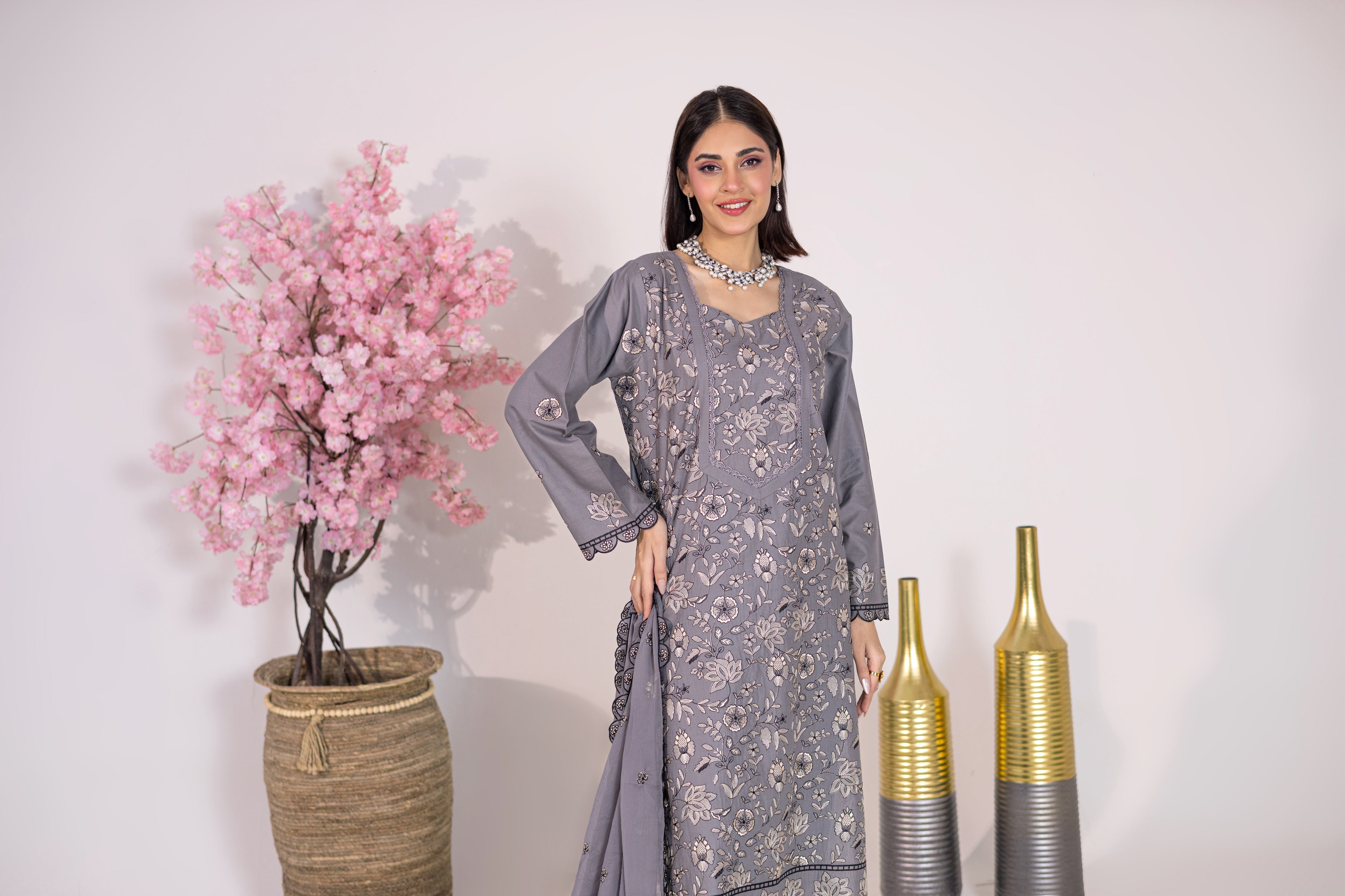 Khoobsurat VOL2 SLATE GREY