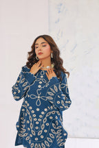 Tulips  02 Pcs Lawn Co-ords Sets Ready To Wear