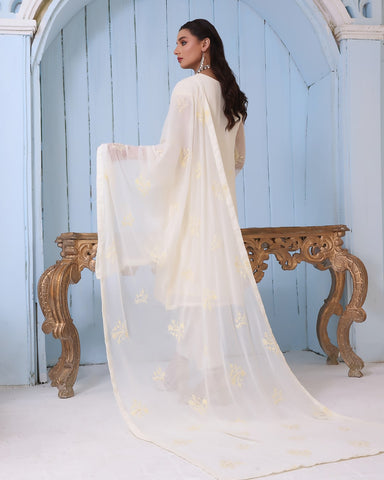 Imperial- Unstitched Chiffon Collection – (DS – 03)